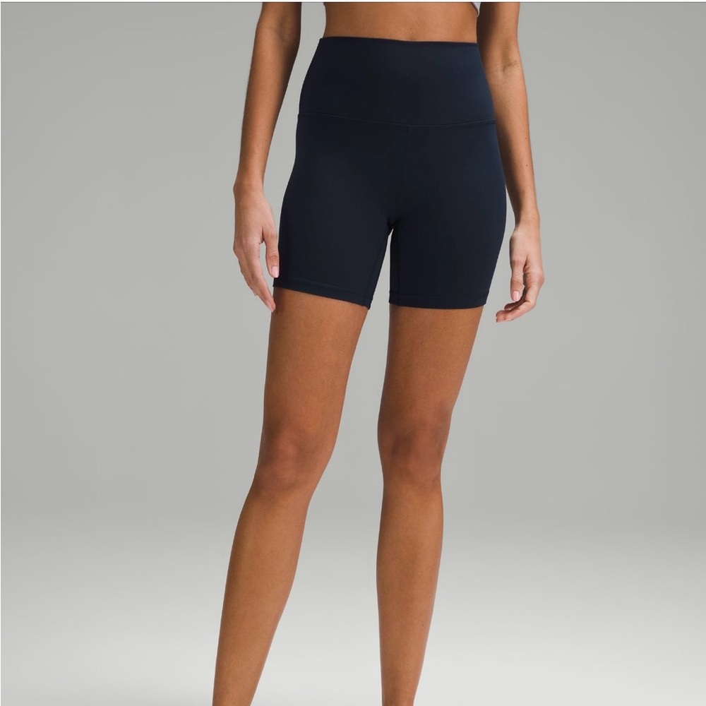 Lululemon Align Short, 6”, Navy, size 8